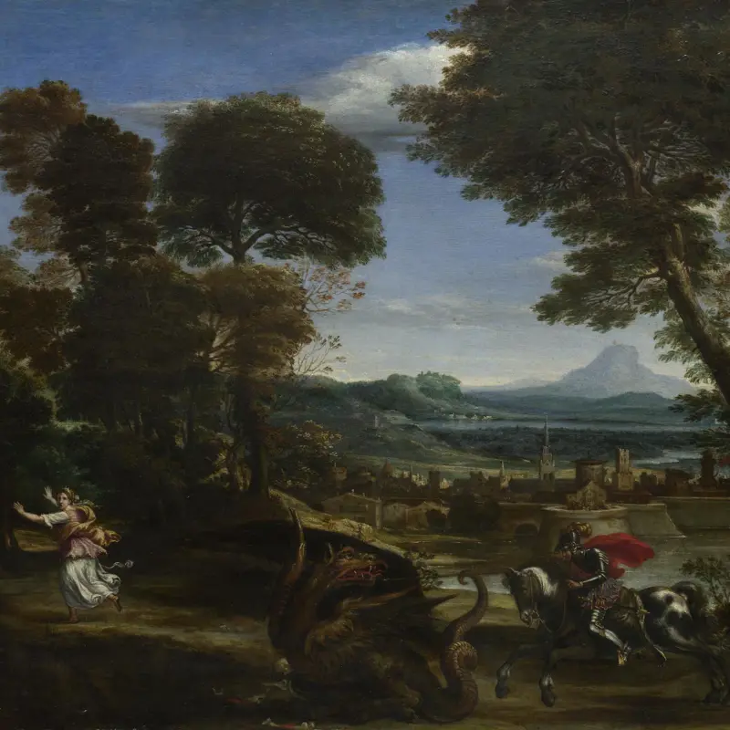 Saint George killing the Dragon