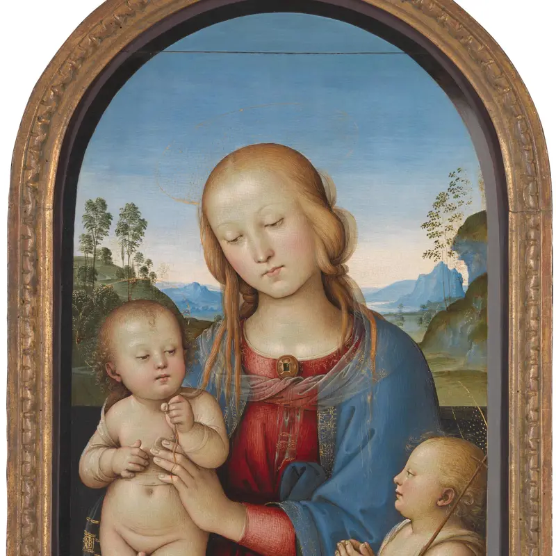 The Virgin and Child with Saint John