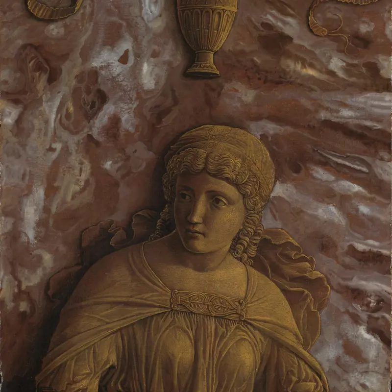 The Vestal Virgin Tuccia with a Sieve