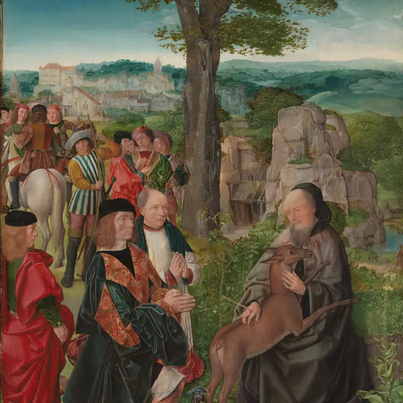 Saint Giles and the Deer