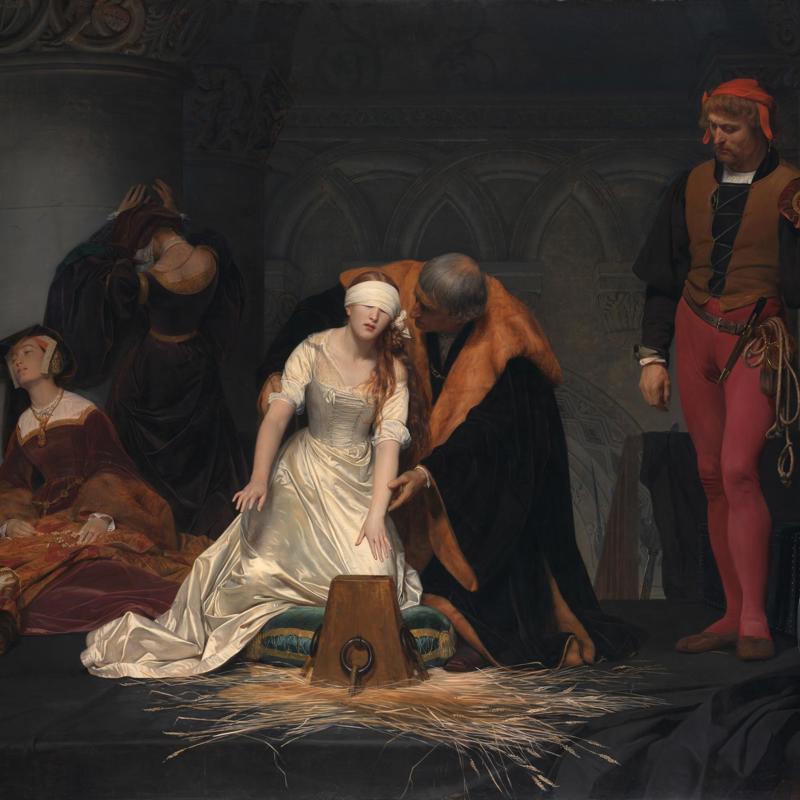 Delaroche's 'The Execution of Lady Jane Grey'