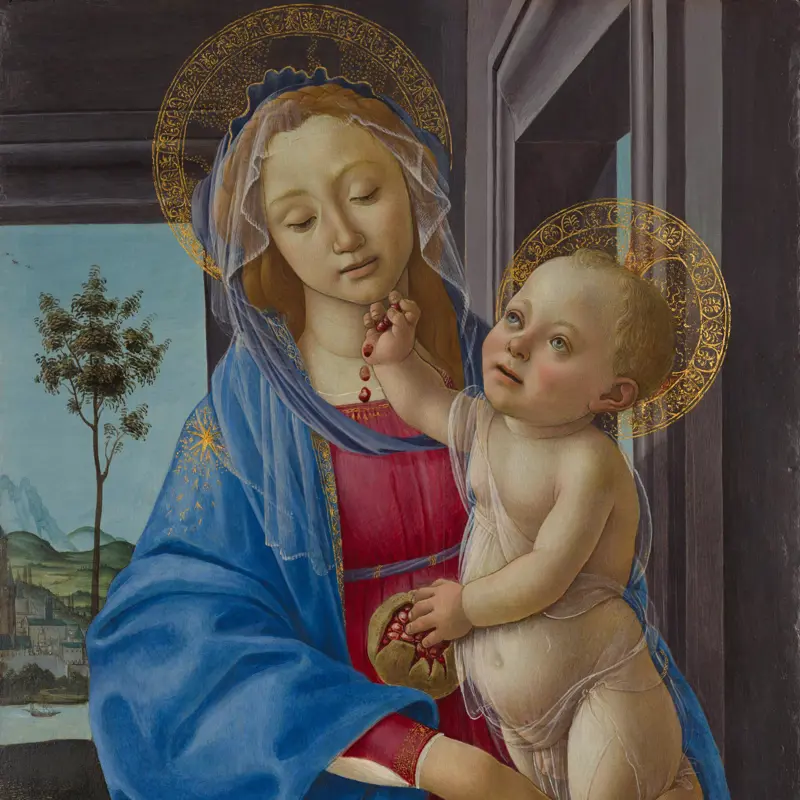 The Virgin and Child with a Pomegranate