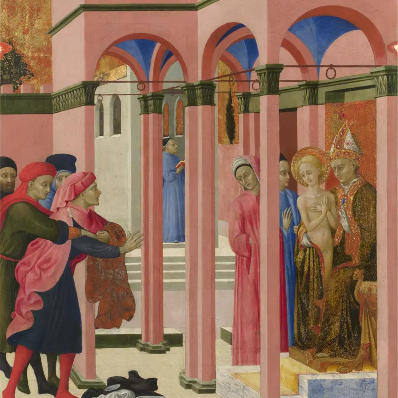 Saint Francis renounces his Earthly Father