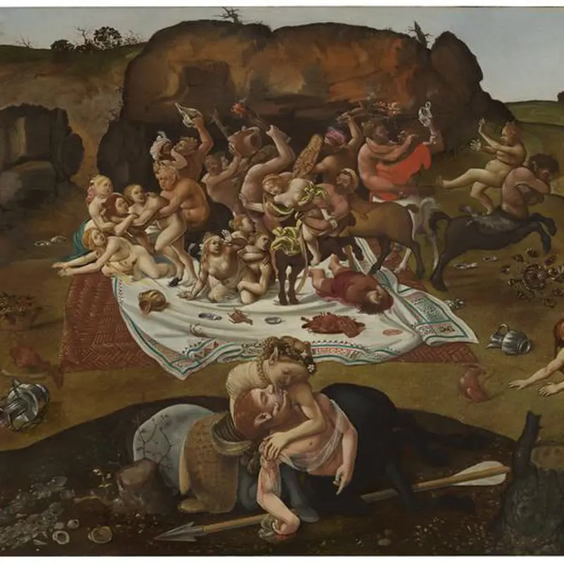 The Fight between the Lapiths and the Centaurs