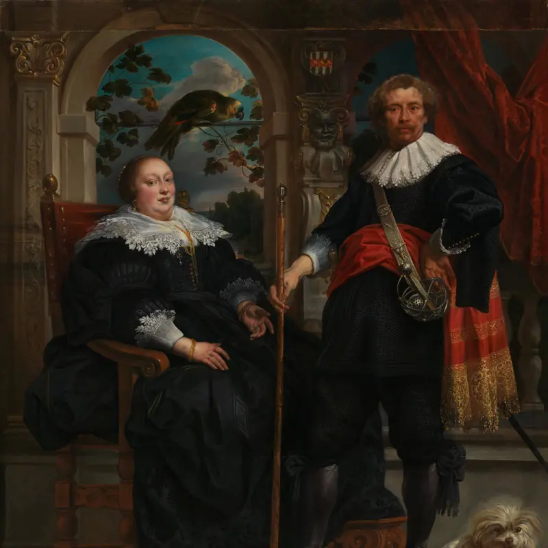 Portrait of Cornelis van Diest (?) and his Wife