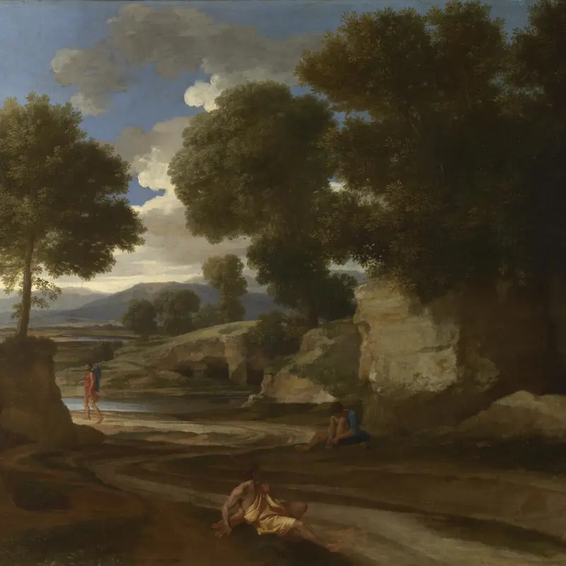 Landscape with Travellers Resting