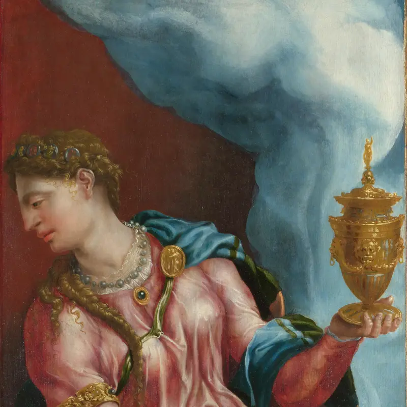 The Donor and Saint Mary Magdalene