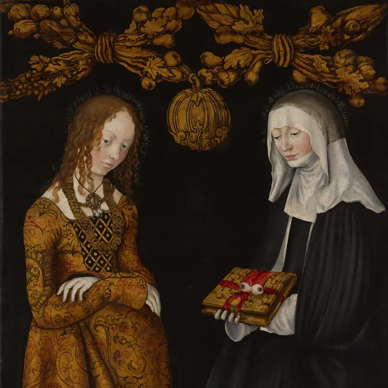 Saints Christina and Ottilia