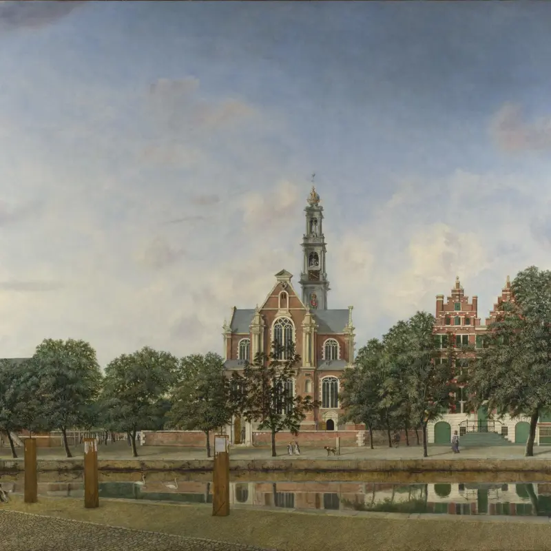 View of the Westerkerk, Amsterdam