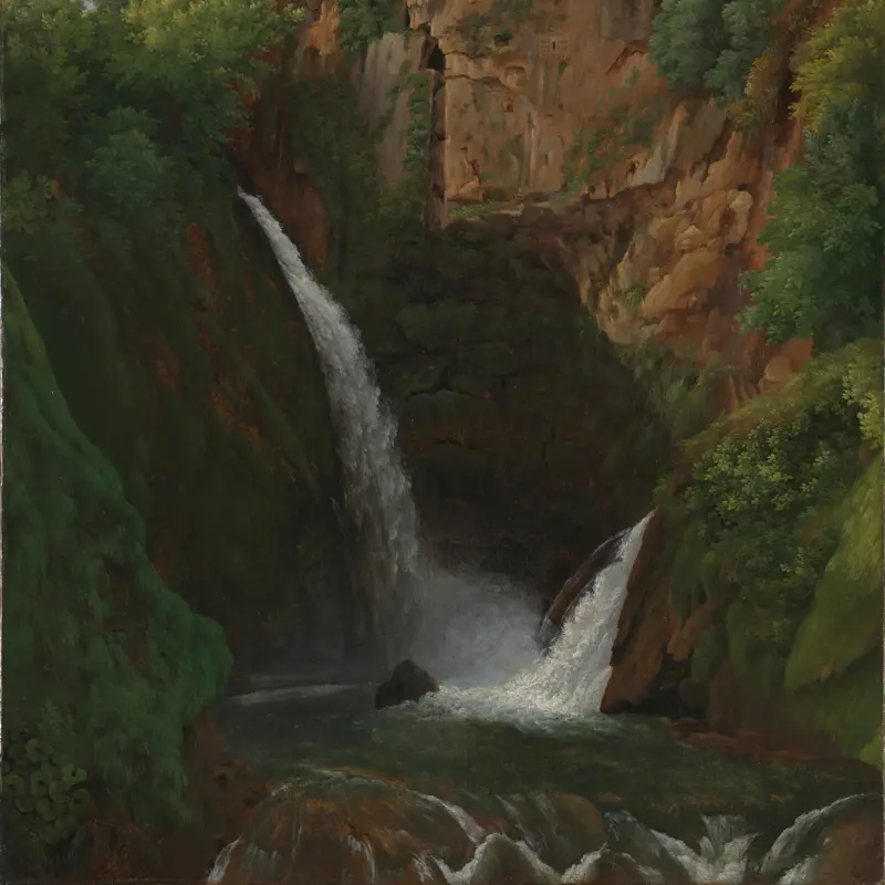 A View of Tivoli Cascade